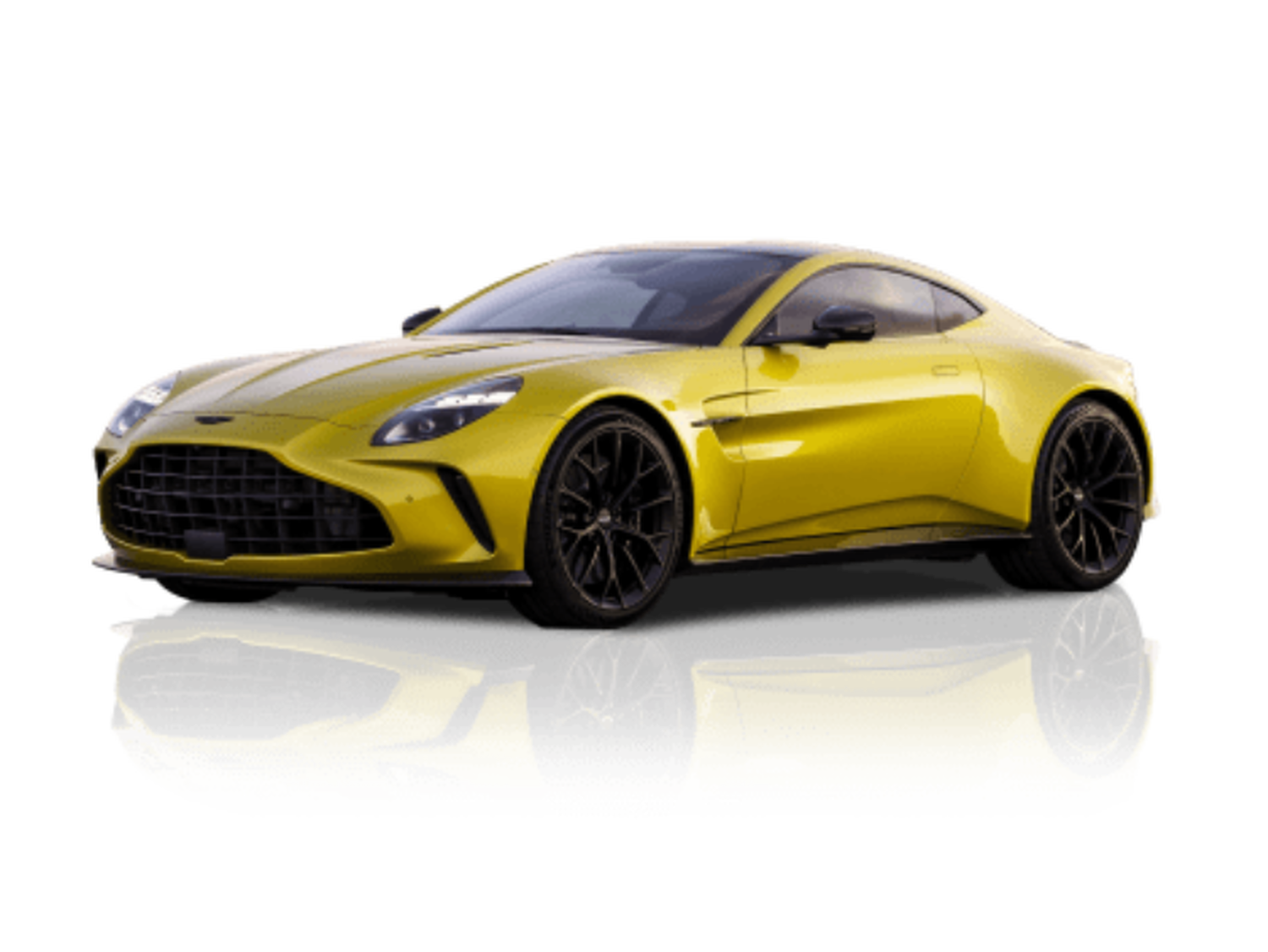 Aston Martin Vantage car with Bowers & Wilkins speakers inside
