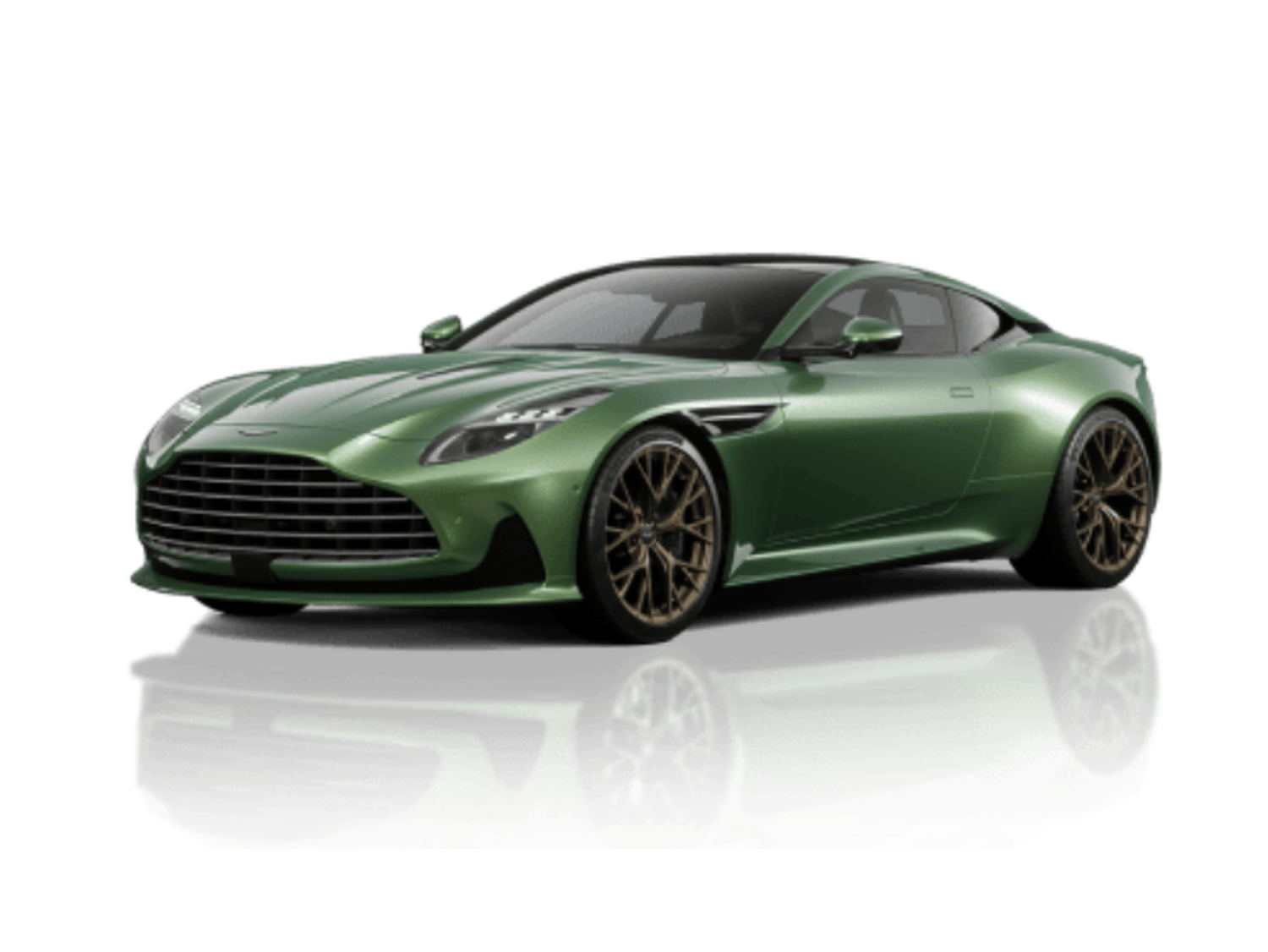 Aston Martin DB12 car with Bowers & Wilkins speakers inside
