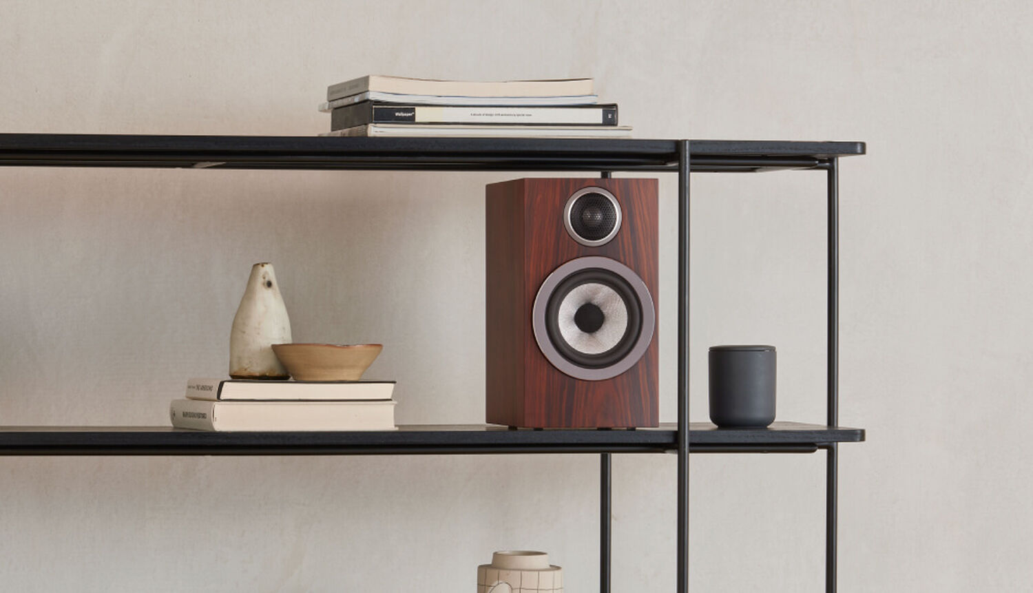 One brown 700 series sitting on a shelf