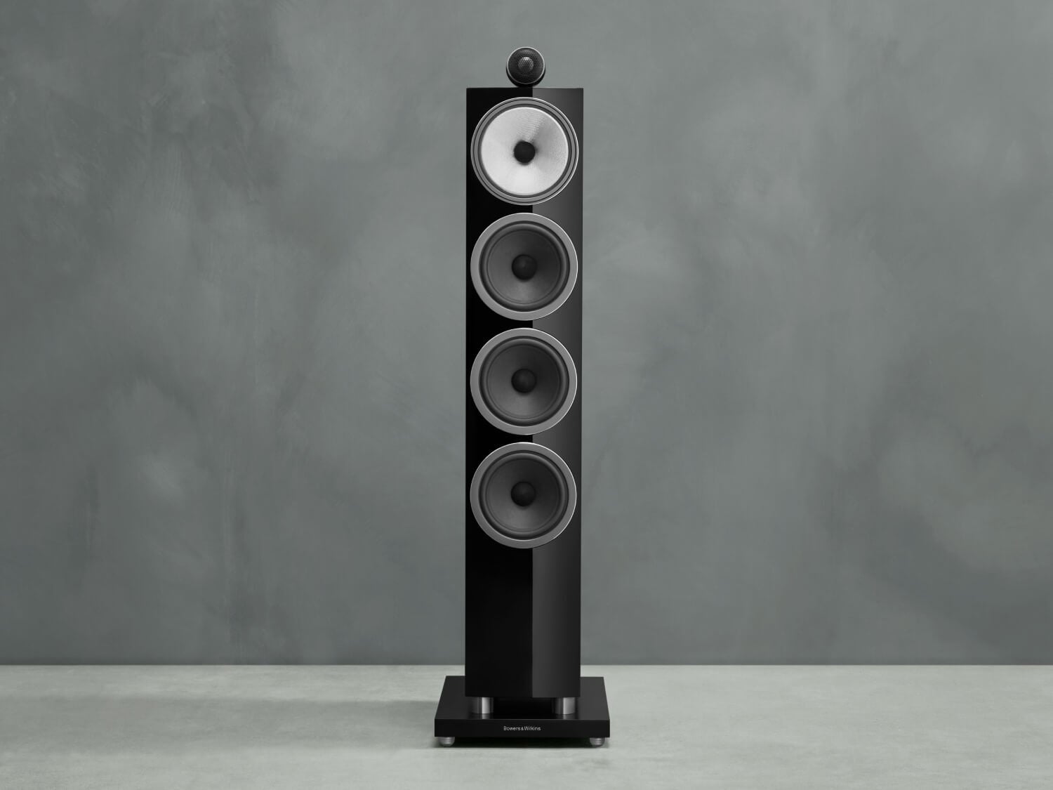 One black 702 S3 with a gray background