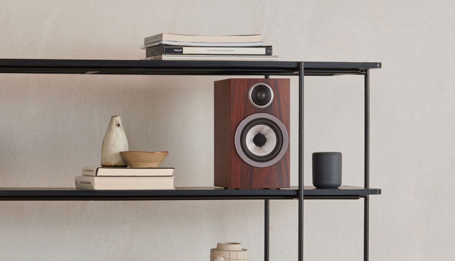 One brown 700 series sitting on a shelf