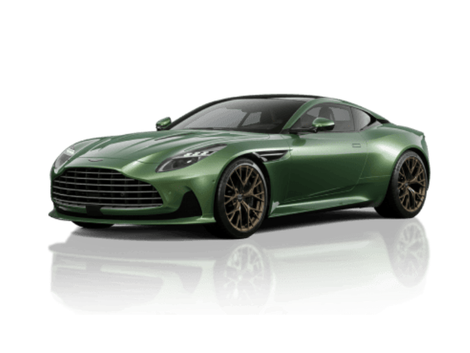 Aston Martin DB12 car with Bowers & Wilkins speakers inside