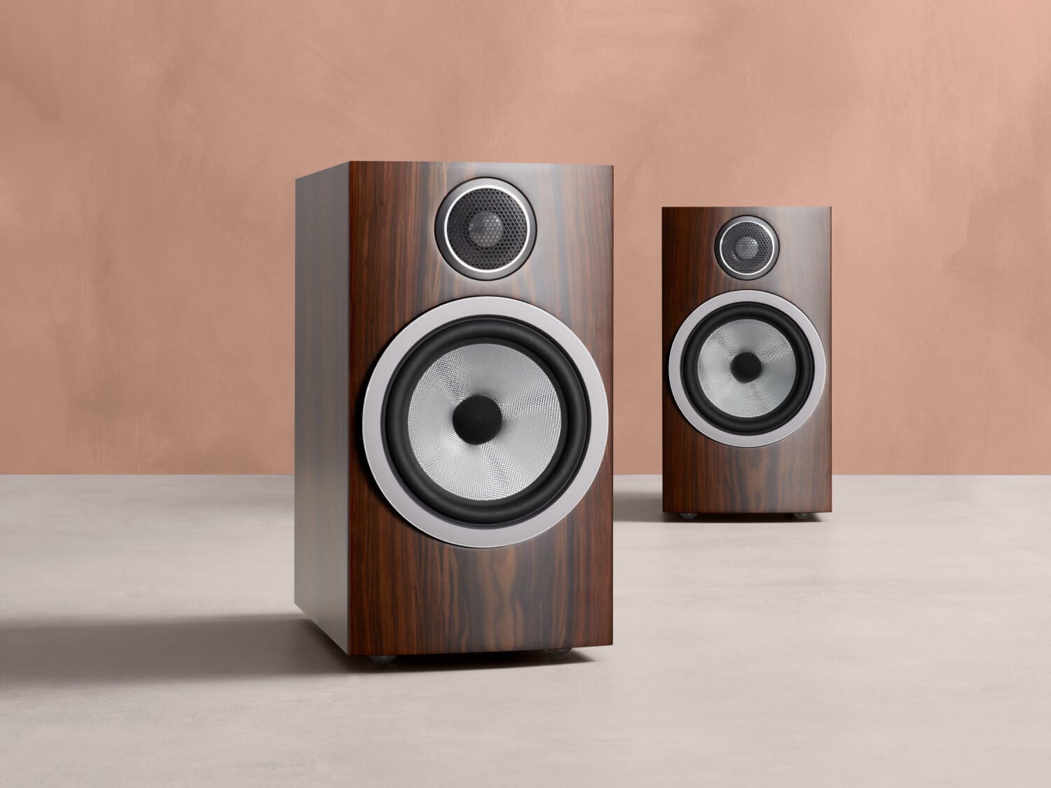 Two brown 706 S3 with an orange background