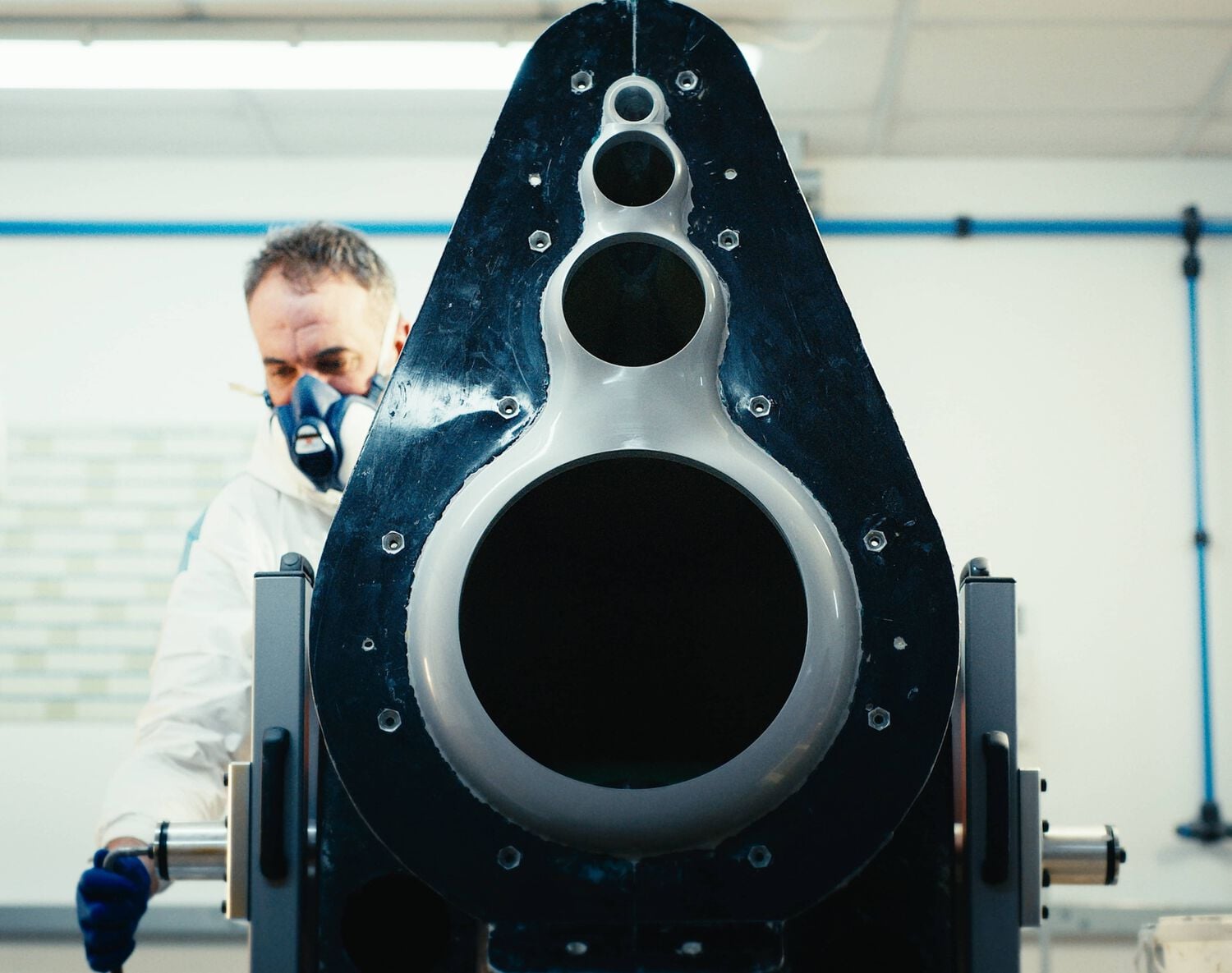 Nautilus Speaker in Factory