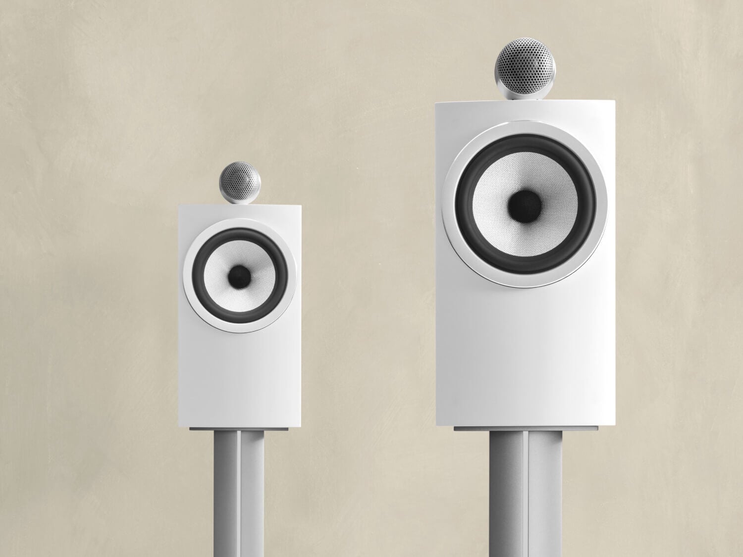 Two white 705 S3 with a light green background