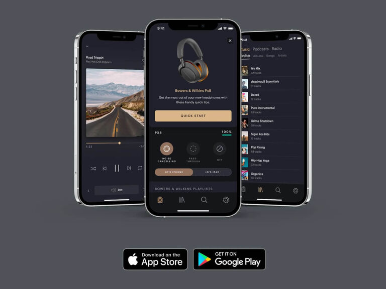 Bowers & Wilkins Music app Bowers & Wilkins Music app
