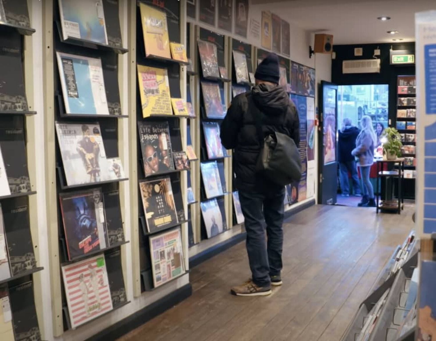 Another Man Browsing at the Record Store
