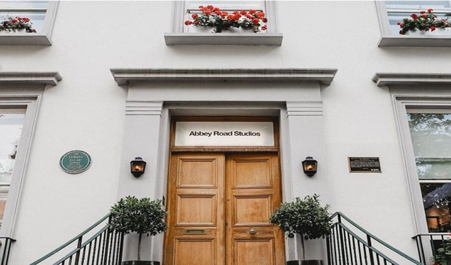 Outside Front Door of Abbey Road Studios