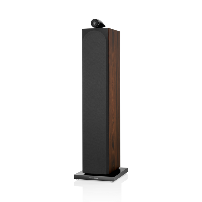 703 S3 - Mocha side front covered woofers view