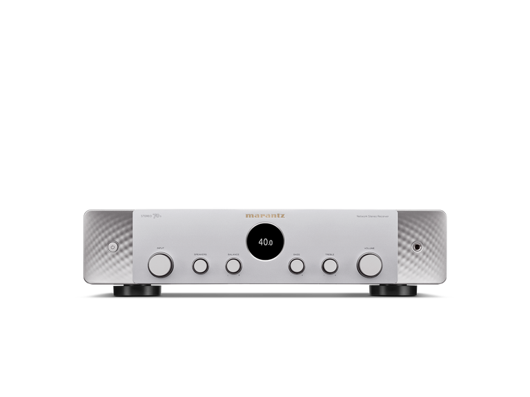 STEREO 70s - Silver gold front view