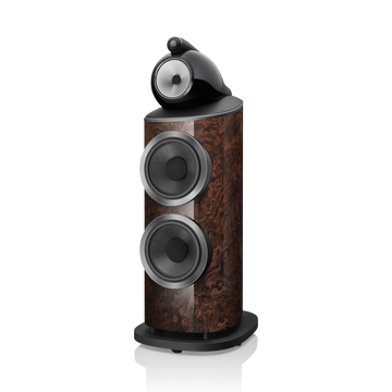 801 D4 Signature - California Burl Gloss side front view
