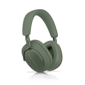 Bowers & Wilkins PX7 S2e Over-Ear Noise-Canceling Wireless Headphones - Forest Green