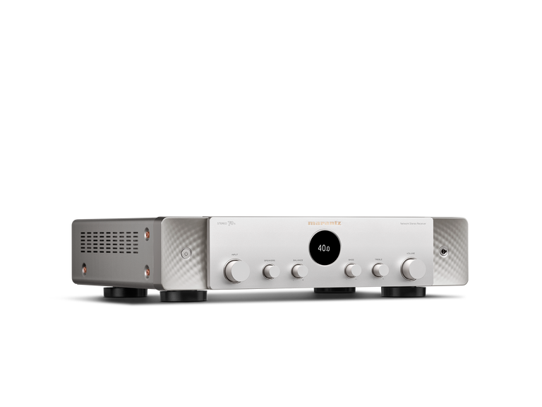 STEREO 70s - Silver gold facing right view