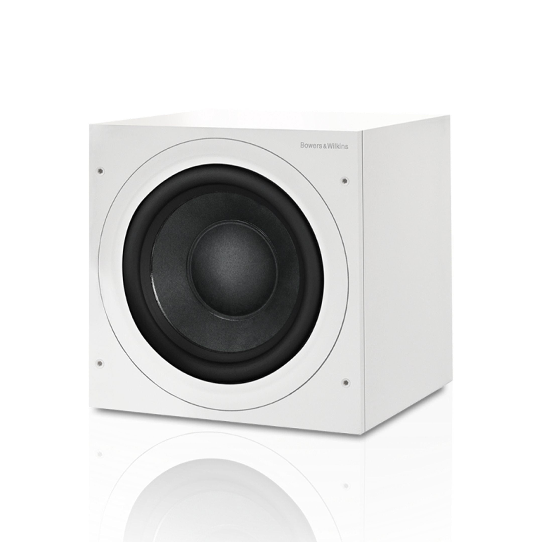 ASW608 - White Front woofer uncovered