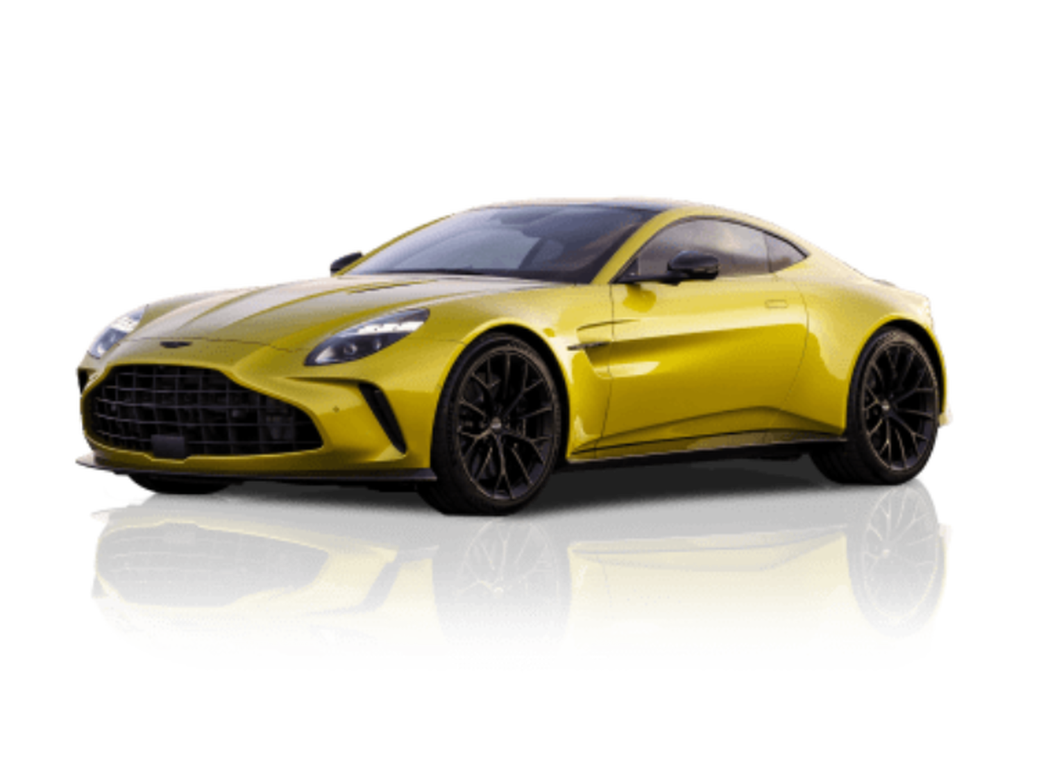 Aston Martin Vantage car with Bowers & Wilkins speakers inside