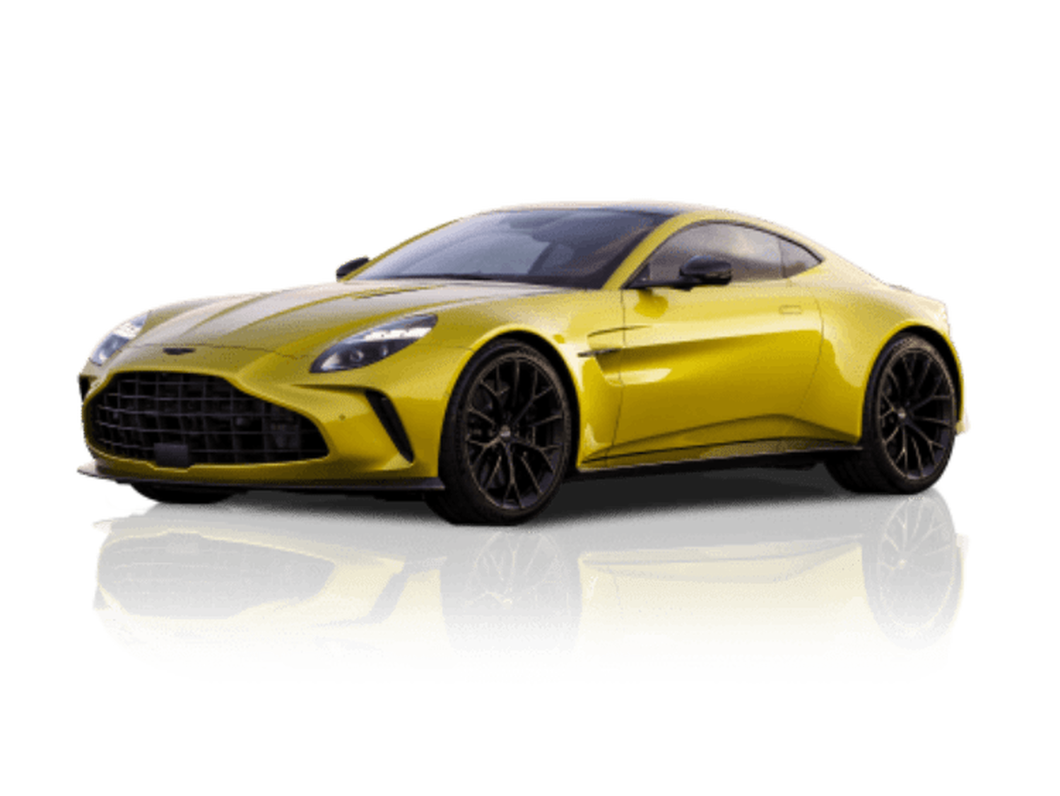 Aston Martin Vantage car with Bowers & Wilkins speakers inside
