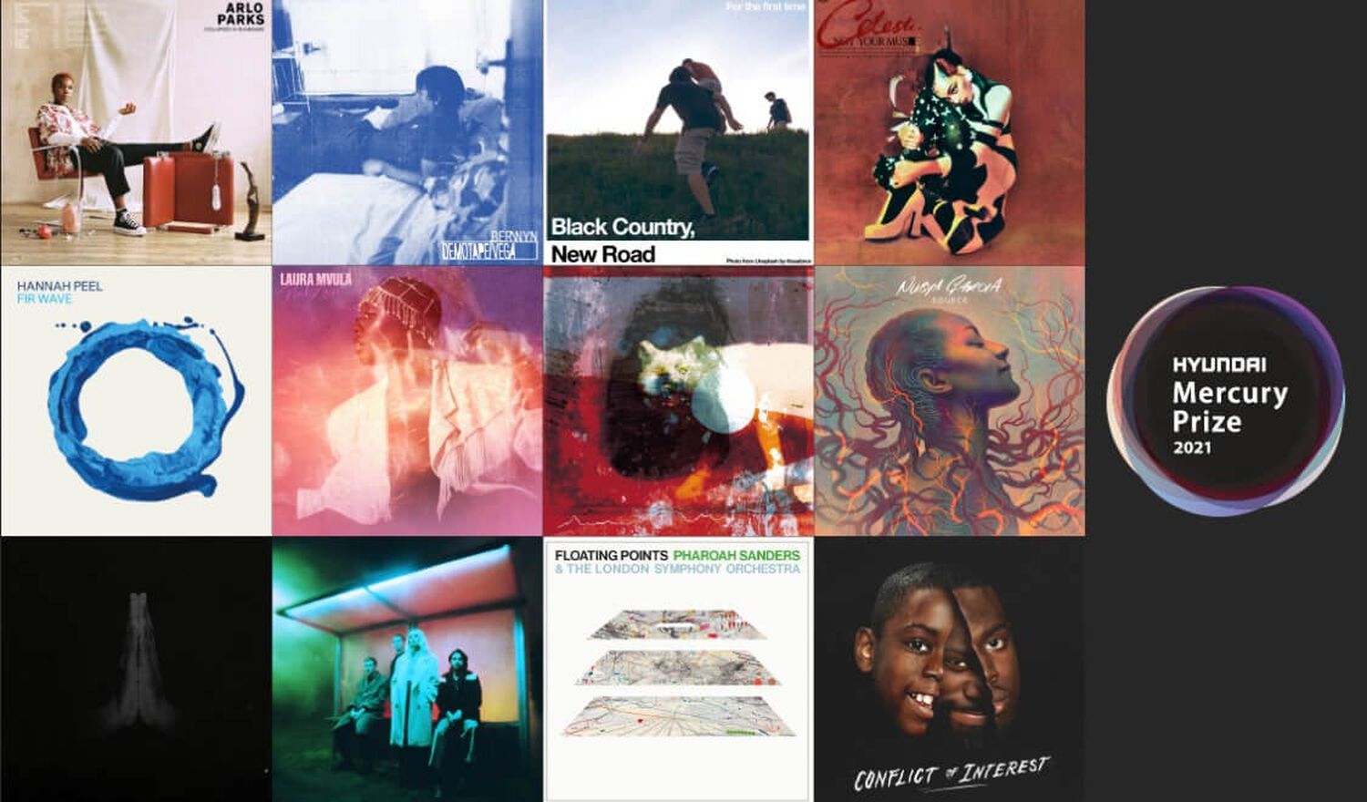 The Mercury Prize celebrates the best albums of 2021