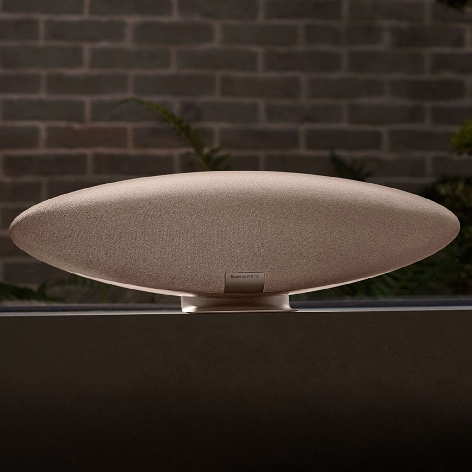 Wireless speaker front lifestyle