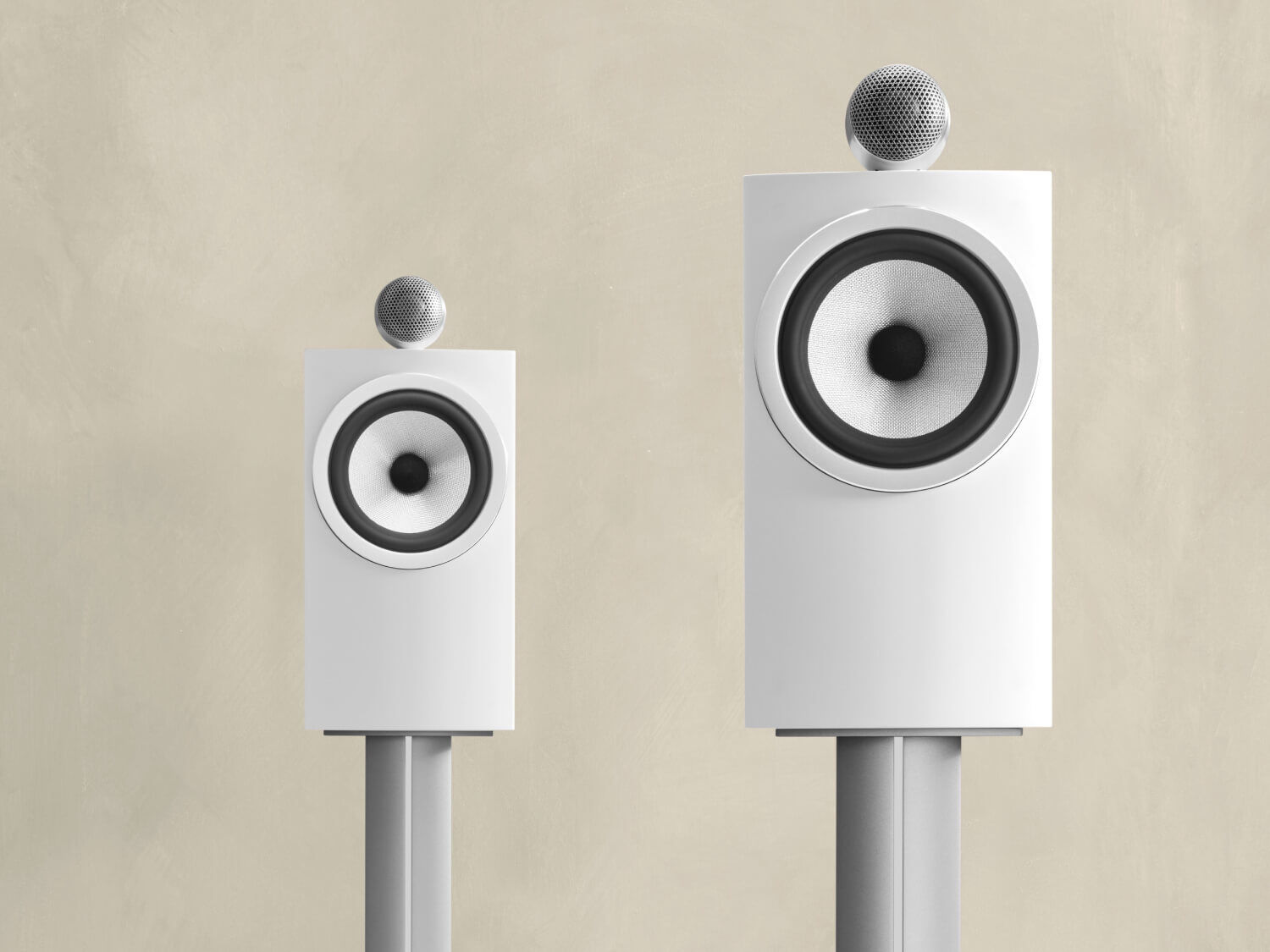 Two white 705 S3 with a light green background