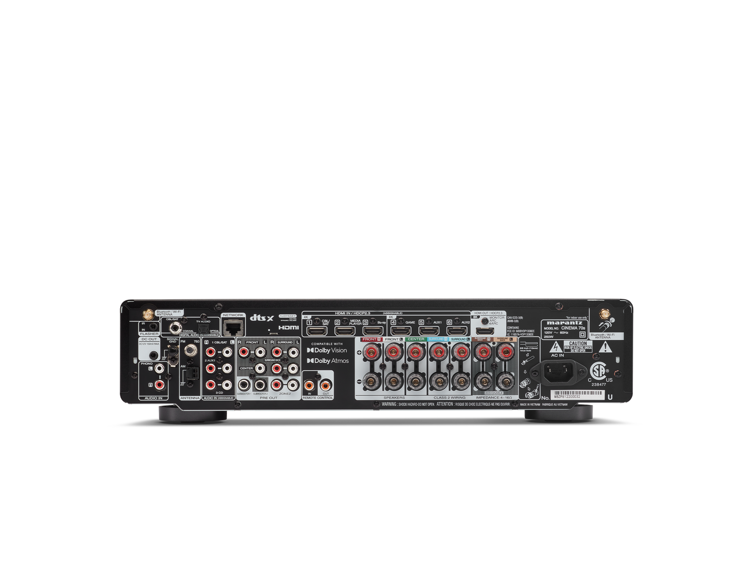CINEMA 70 - Black back view