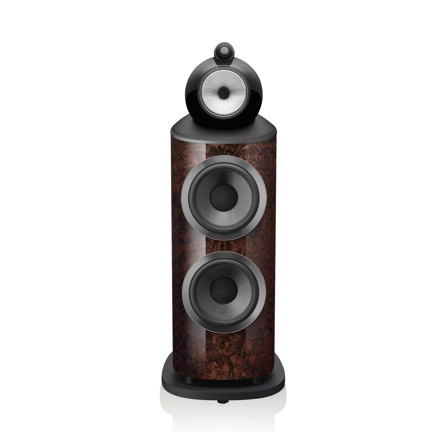 801 D4 Signature - California Burl Gloss front view