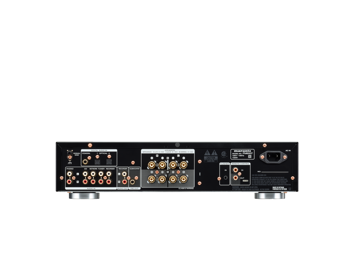 PM6007 - Black back view