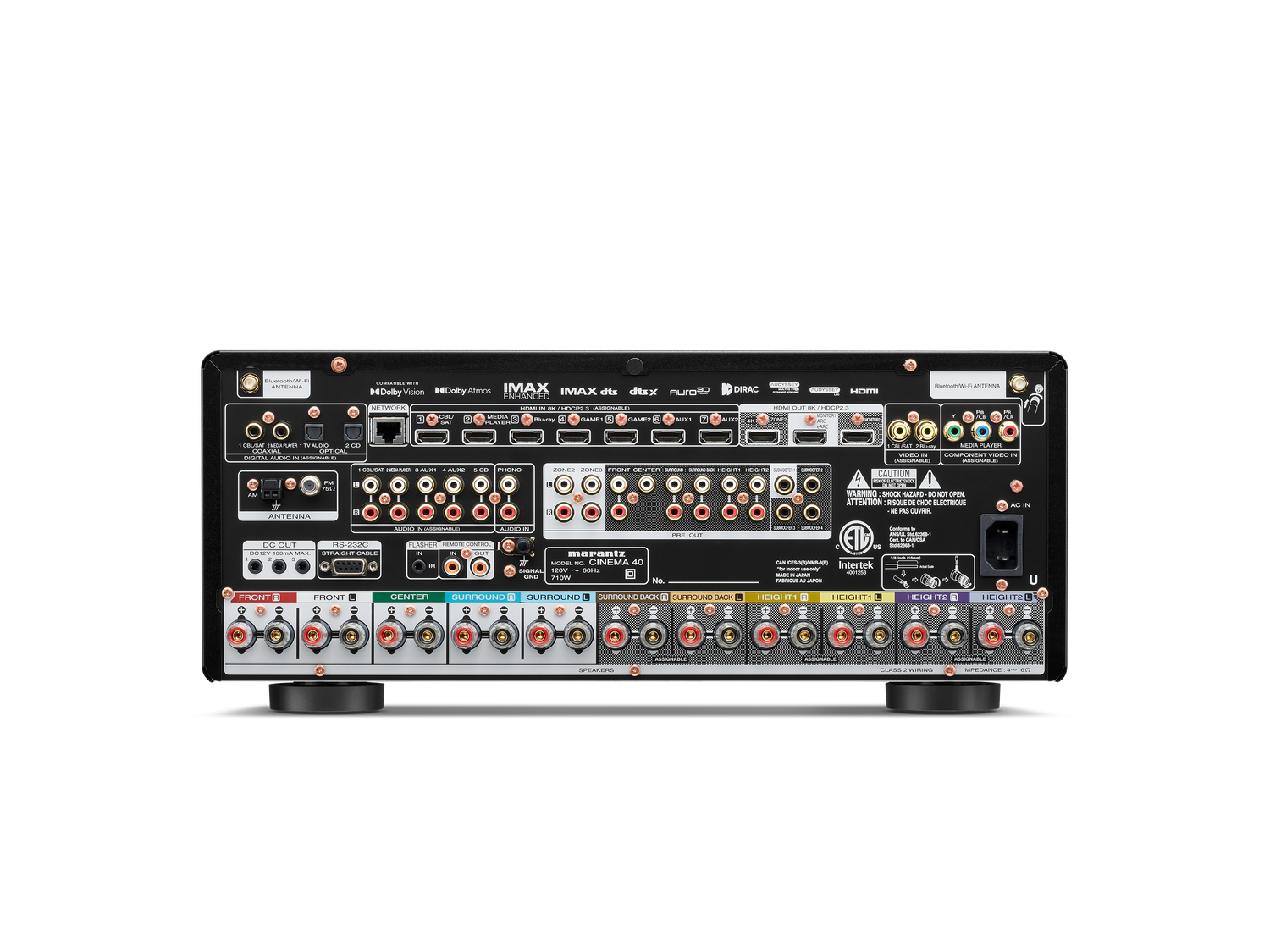 CINEMA 40 - Black back view
