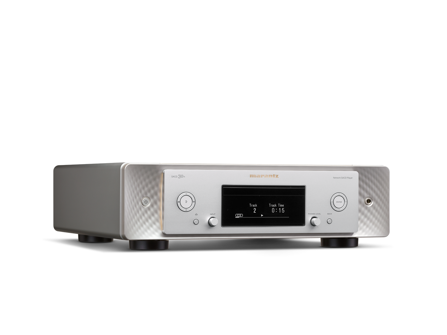 SACD 30n - Silver gold facing right view 