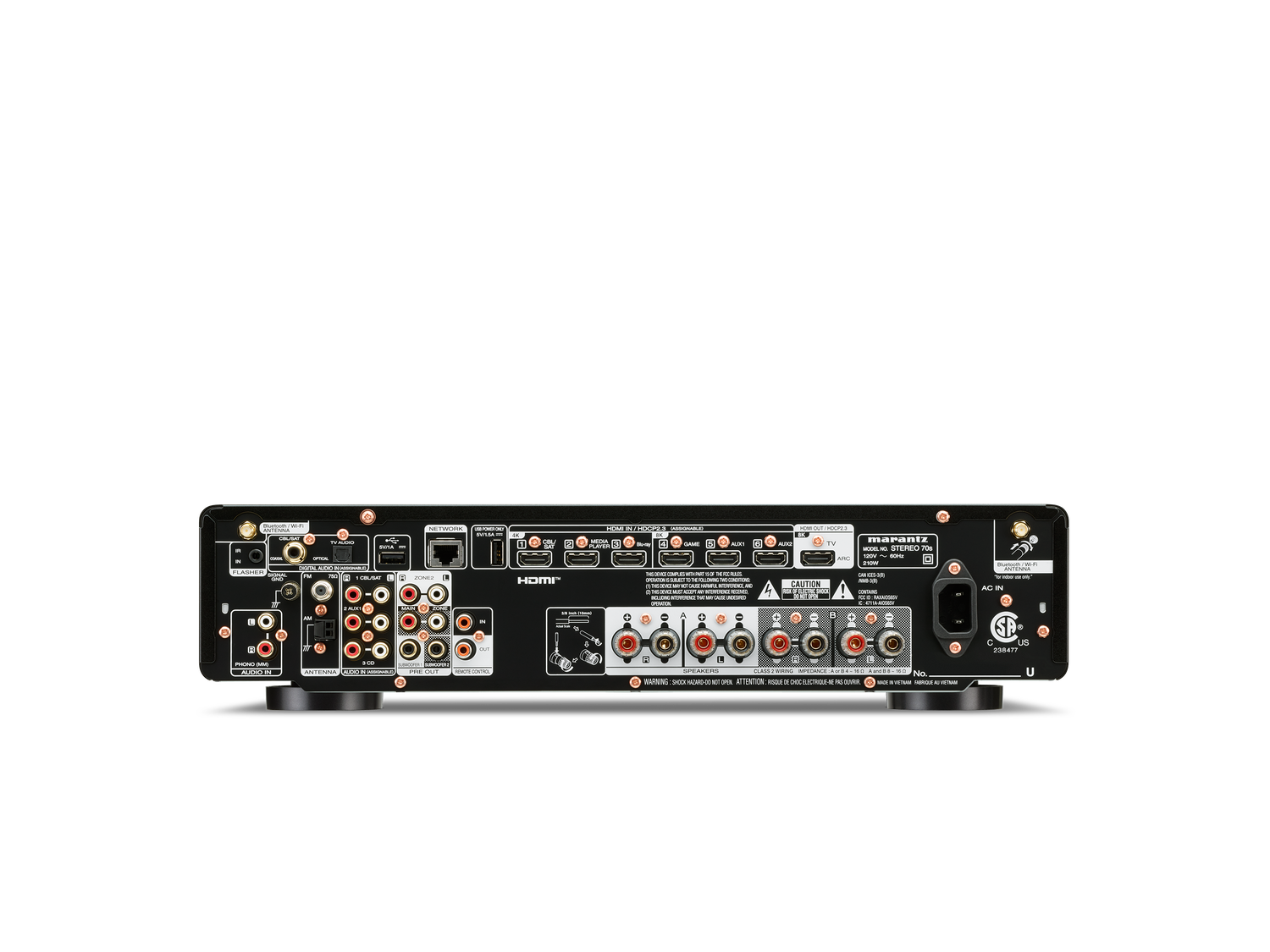STEREO 70s - Black back view