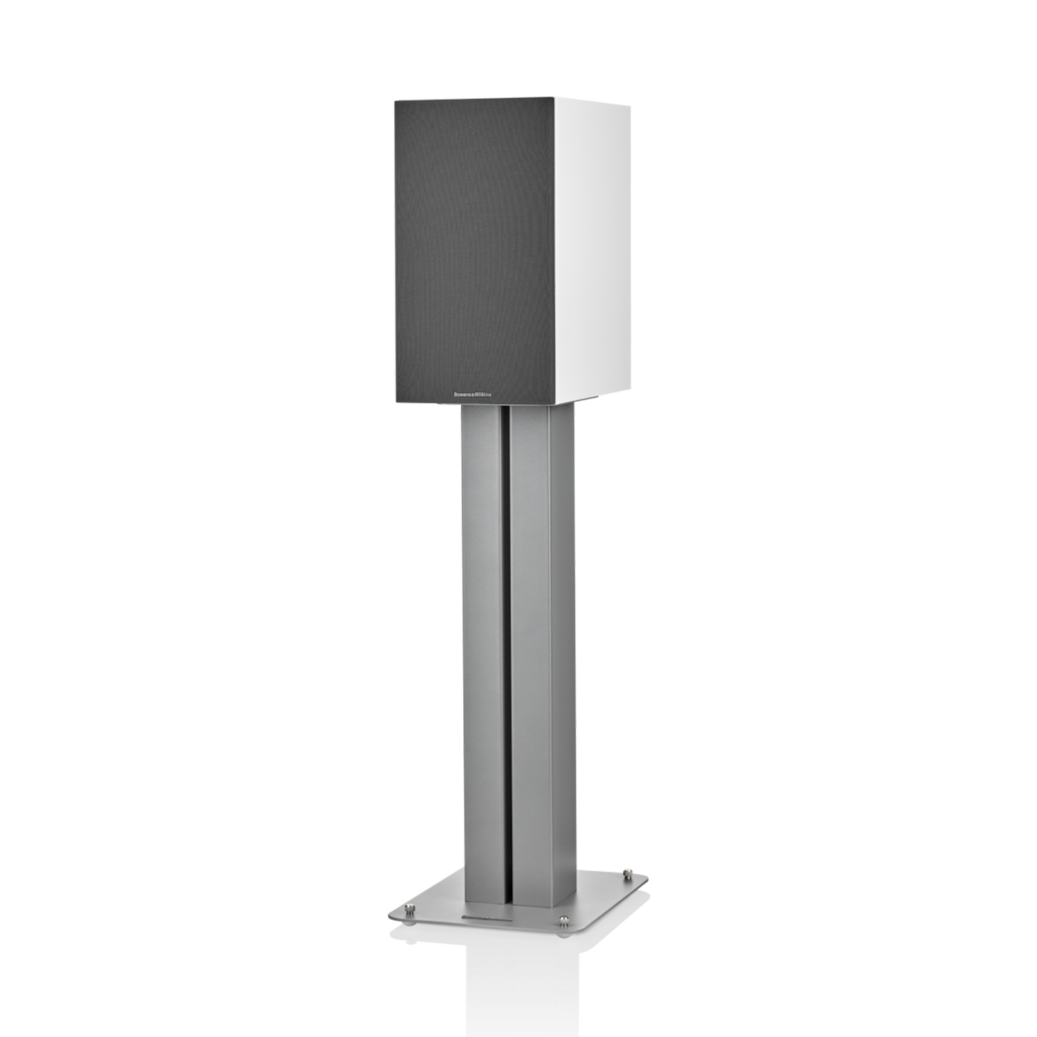 606 S3 - White side front covered woofer view