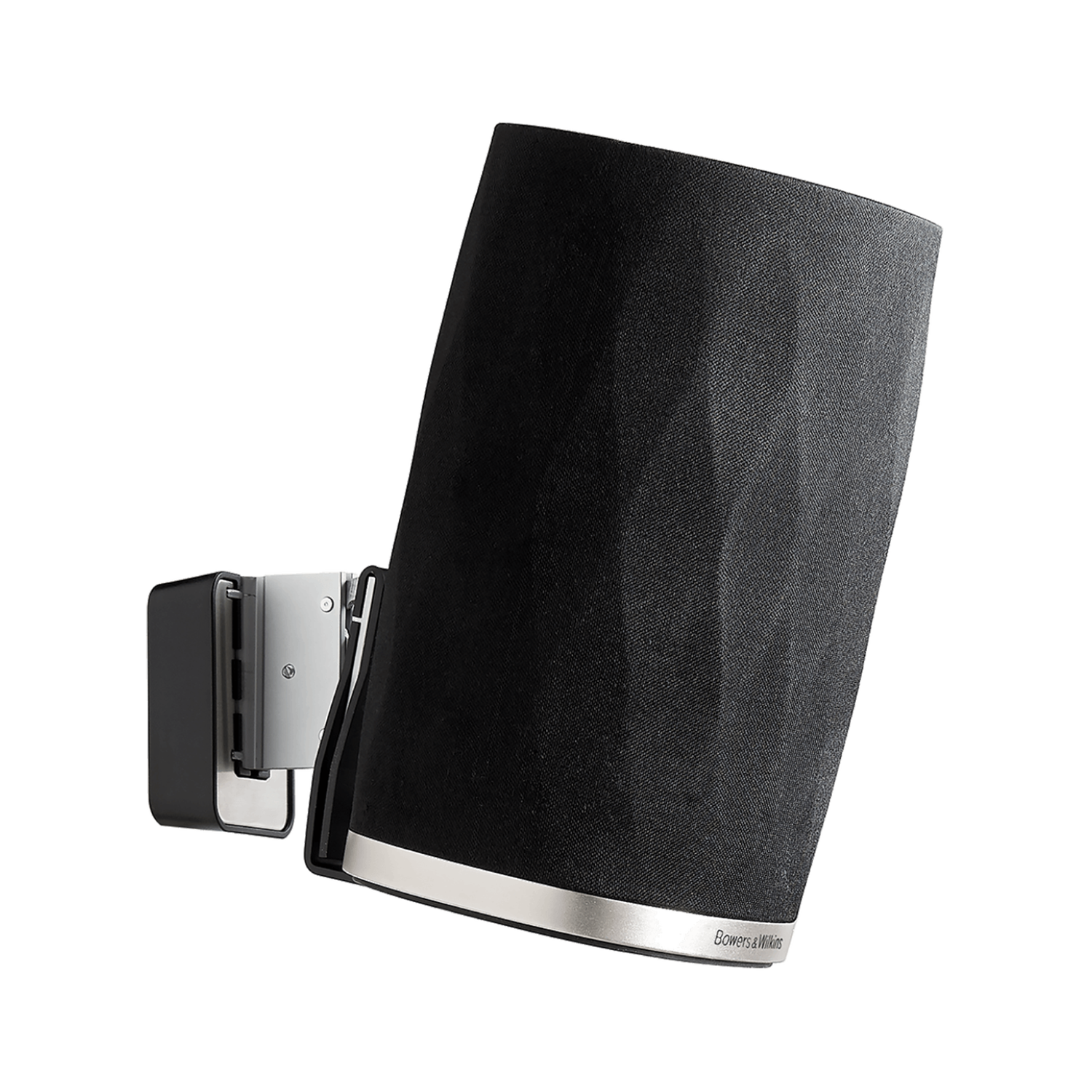 Formation Flex Wall Bracket - Black side with wireless speaker view