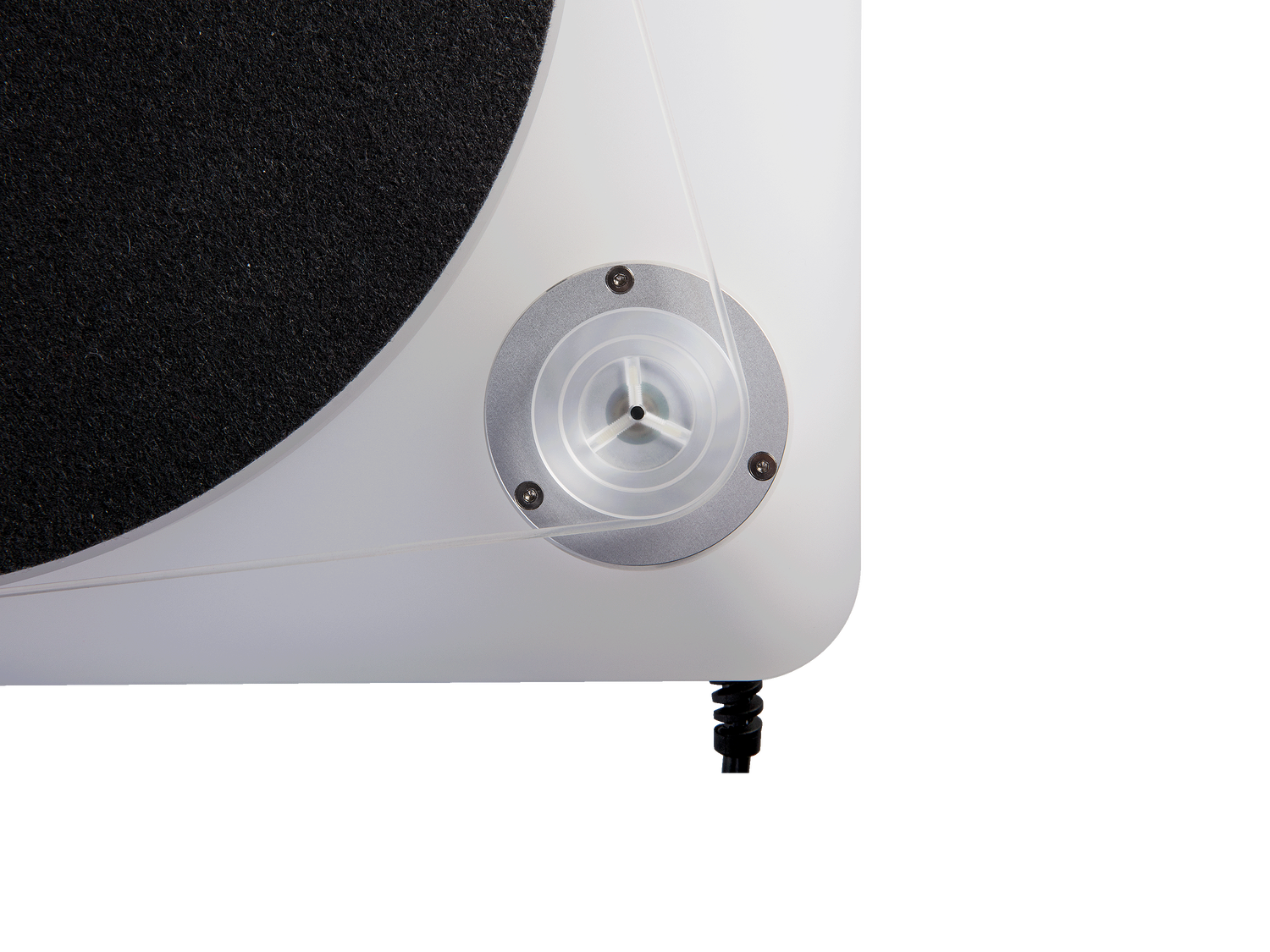 TT-15S1 - White button close up view