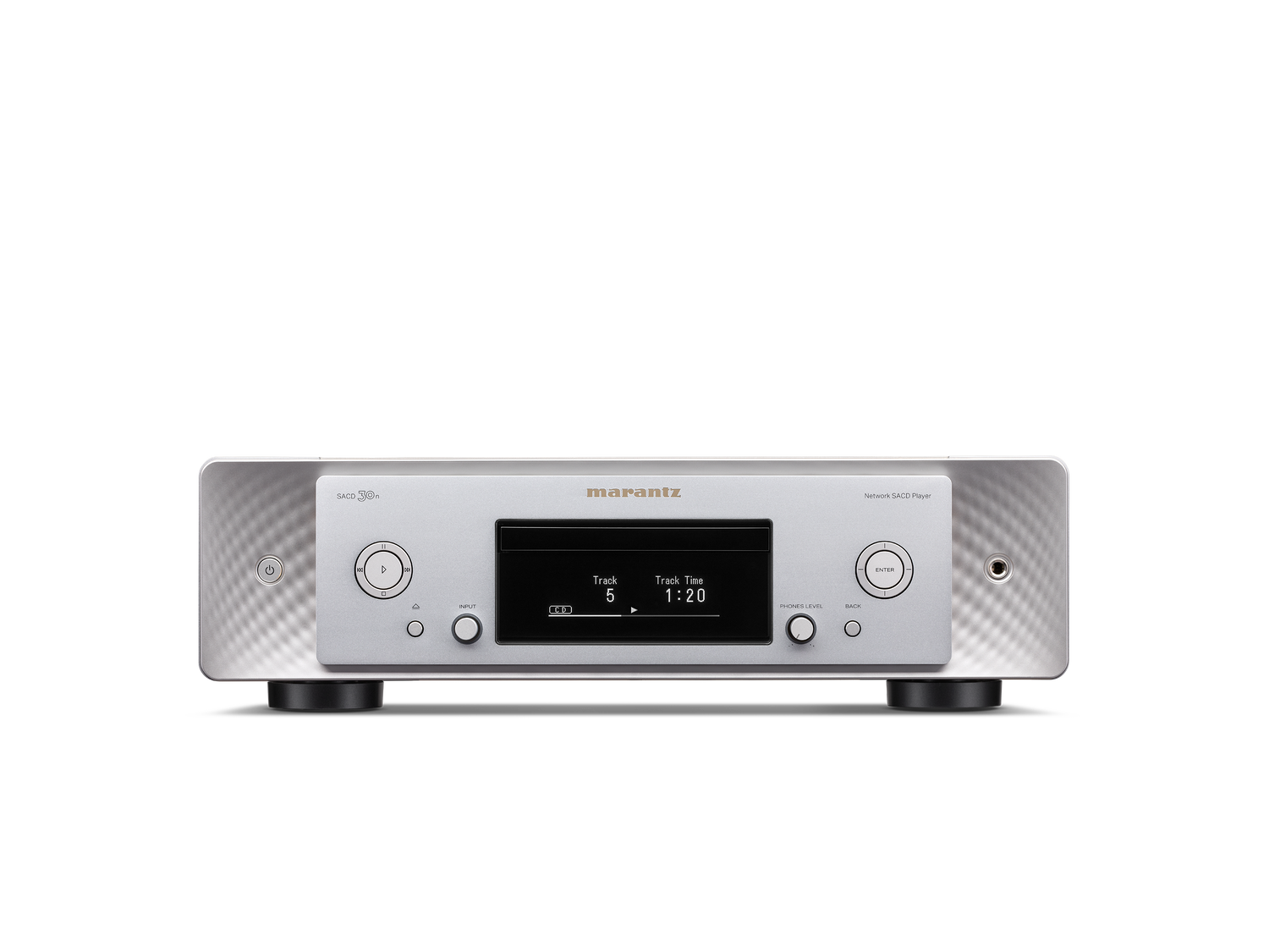 SACD 30n - Silver gold front view 