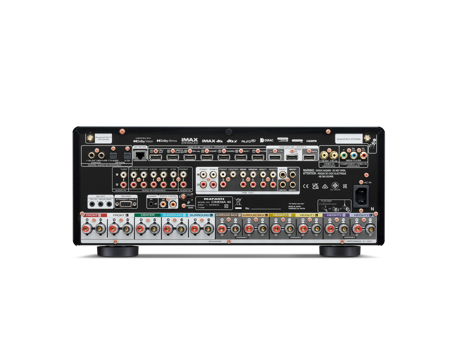 CINEMA 40 - Black back view