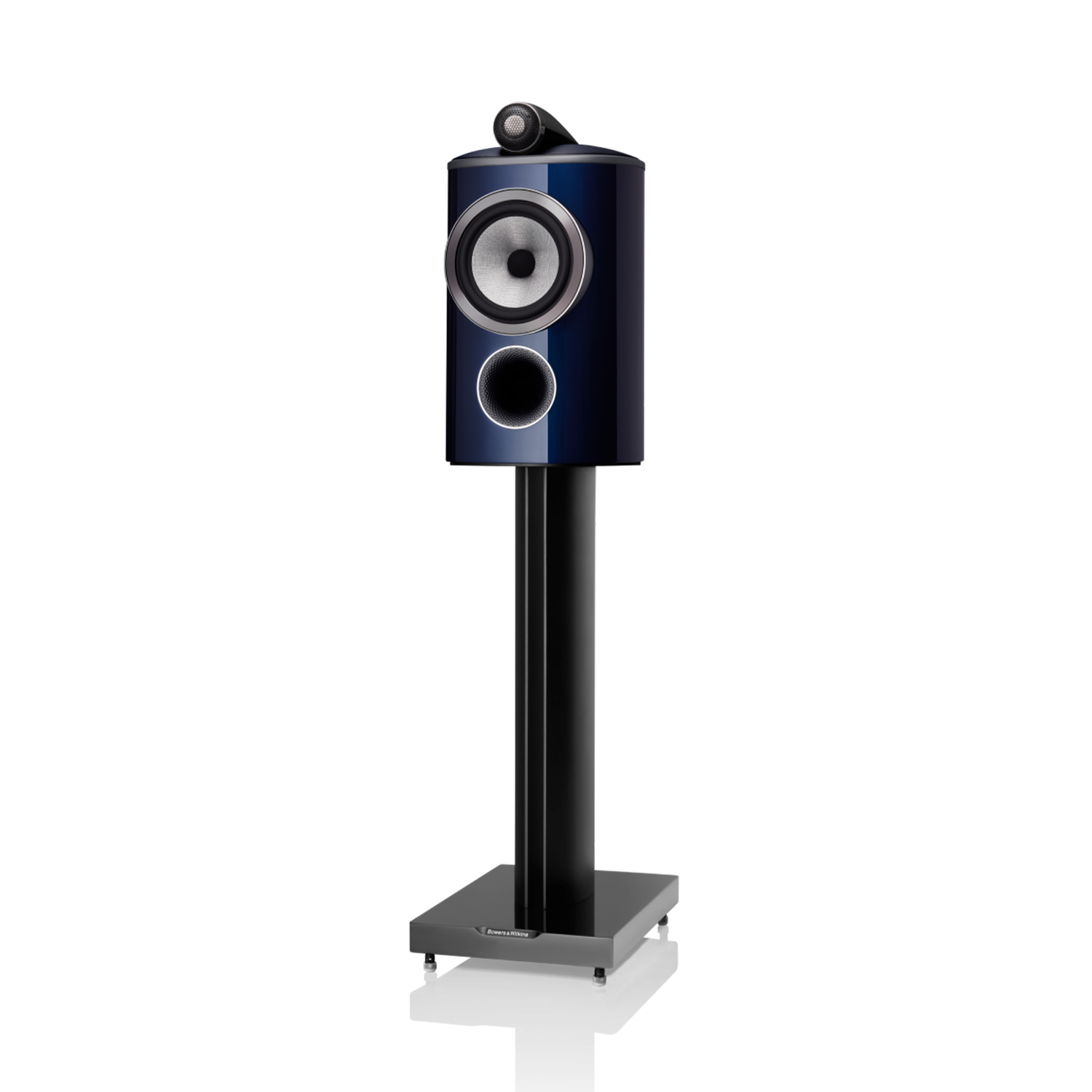 805 D4 Signature - Midnight Blue Metallic side front view