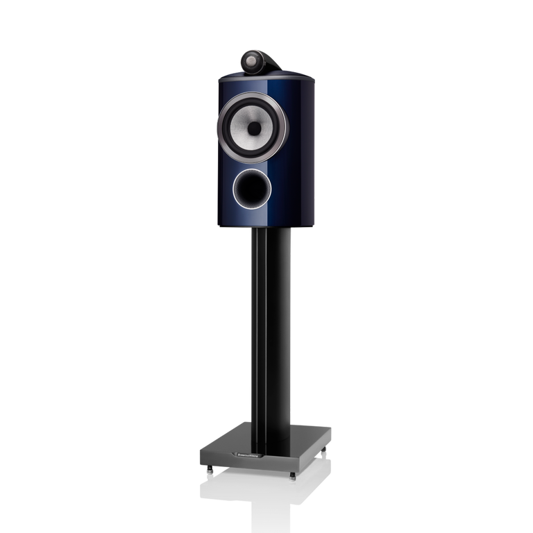 805 D4 Signature - Midnight Blue Metallic side front view