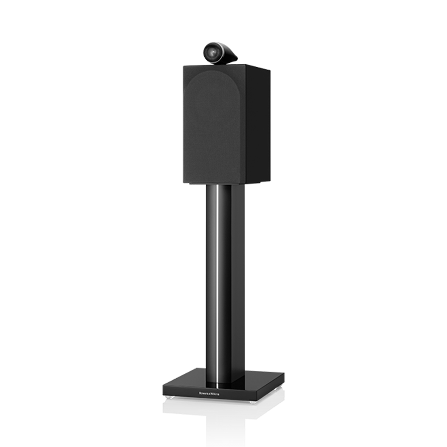 705 S3 - Black side front covered woofer view