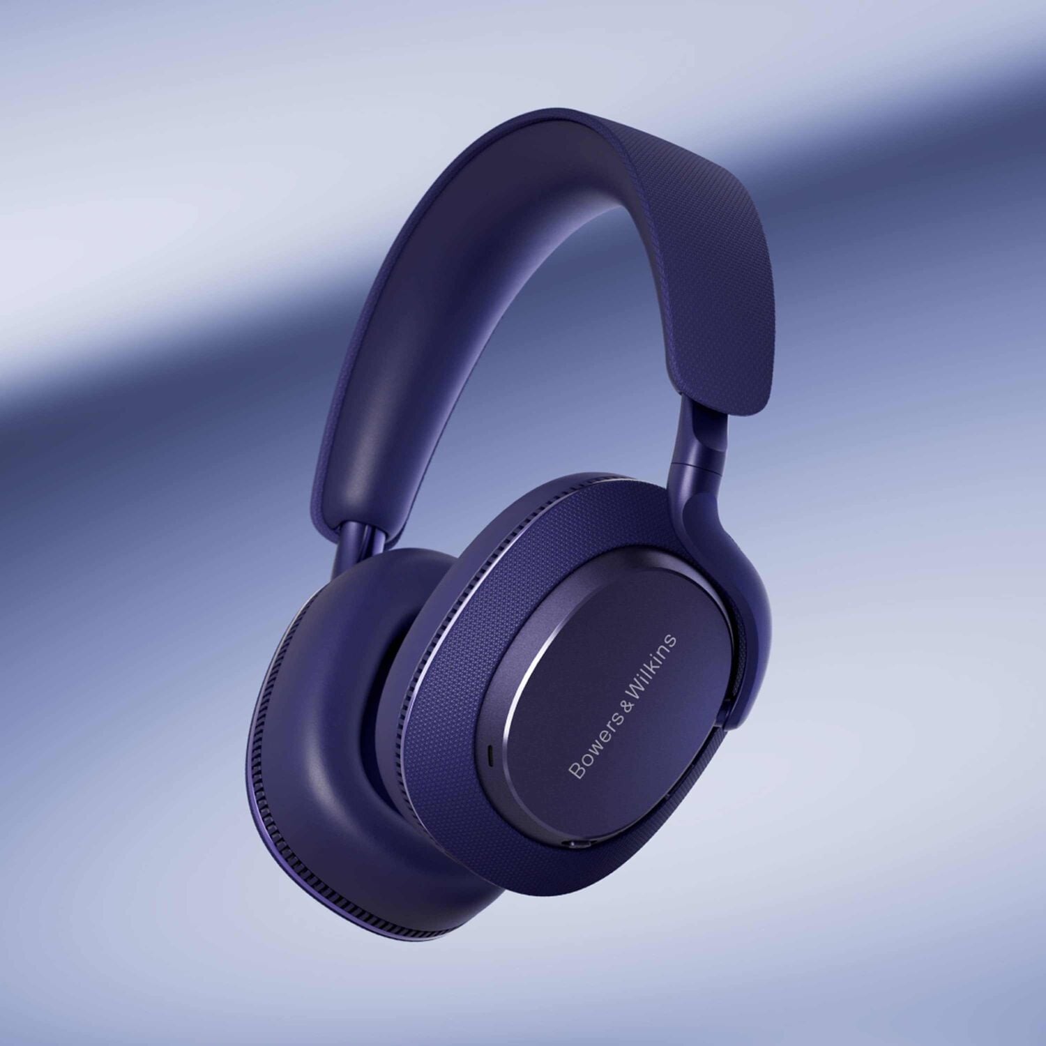 Indigo Blue Px7 S3 side with blue background