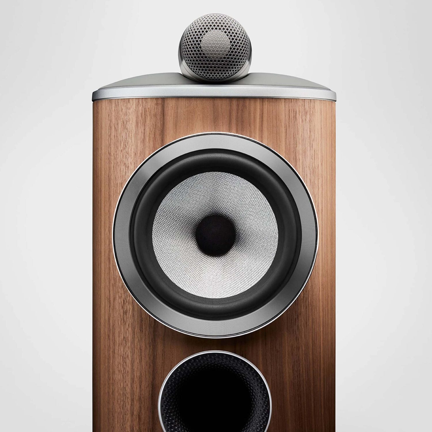 805 D4 - Walnut front close up view