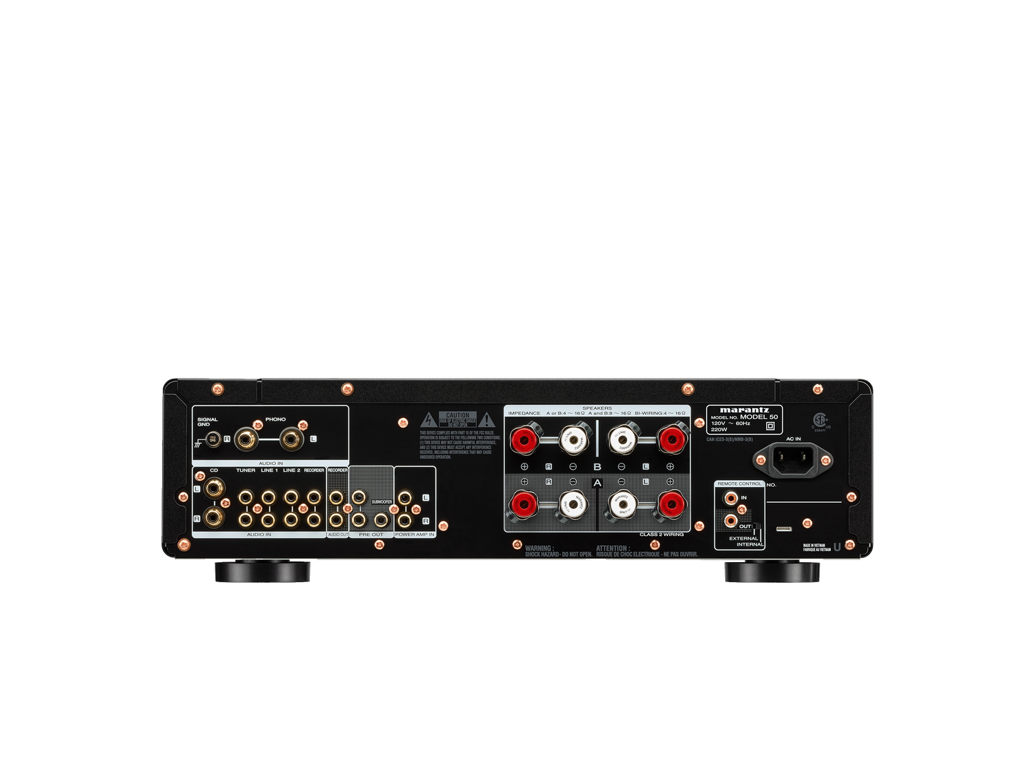 MODEL 50 - Black back view