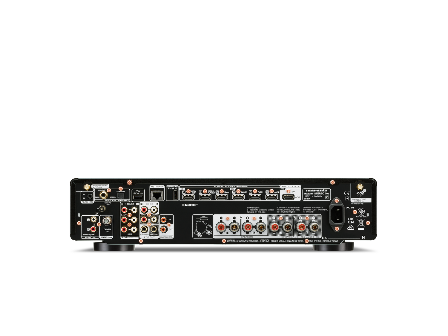 STEREO 70s - Black back view