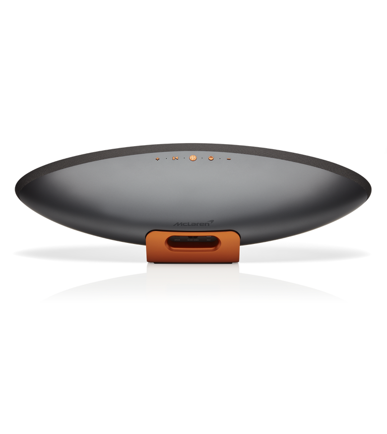 Zeppelin McLaren Edition, Galvanic Grey & Papaya, dynamic
