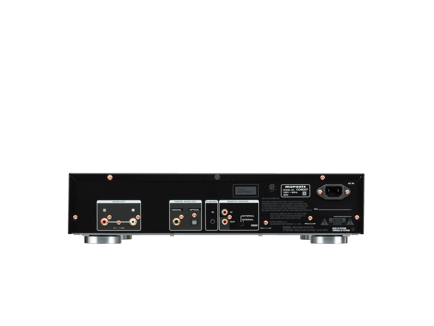 CD6007 - Black back view