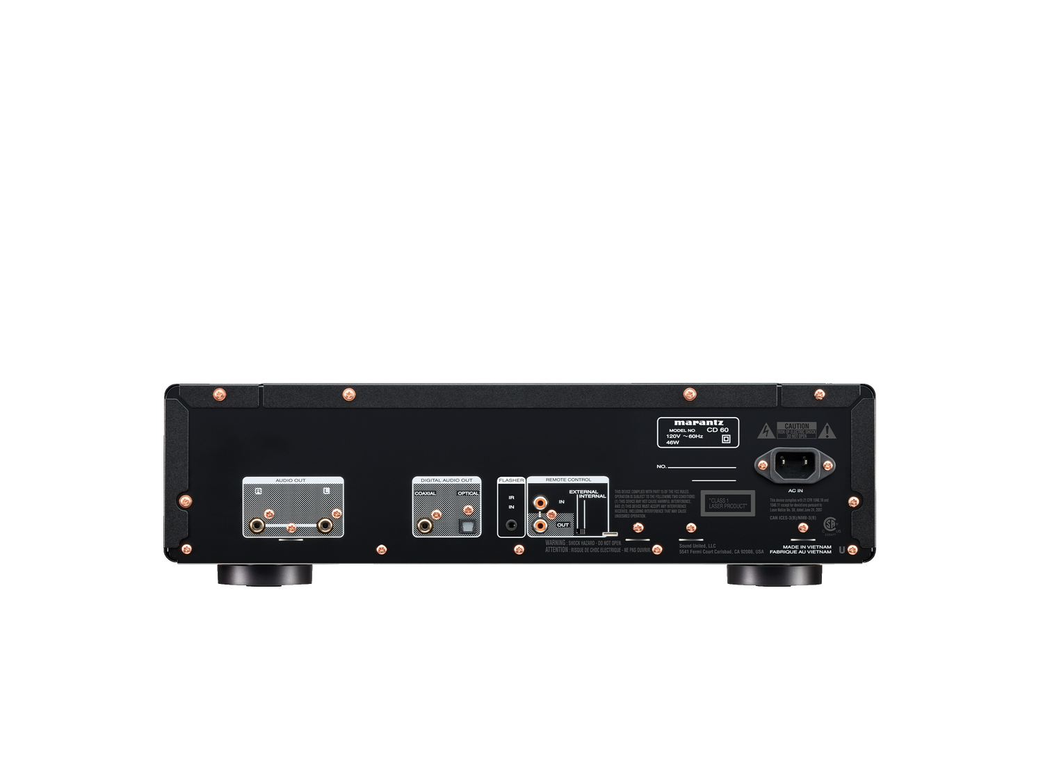 CD 60 - Black back view