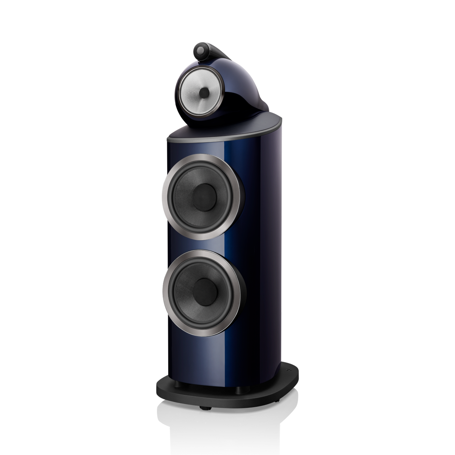 801 D4 Signature - Midnight Blue Metallic side front view