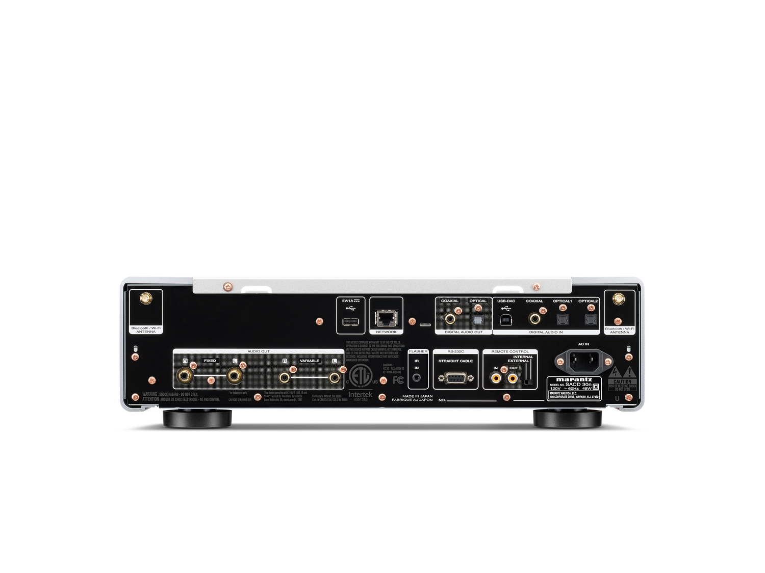 SACD 30n - Silver gold back view 