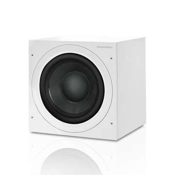 ASW608 - White Front woofer uncovered