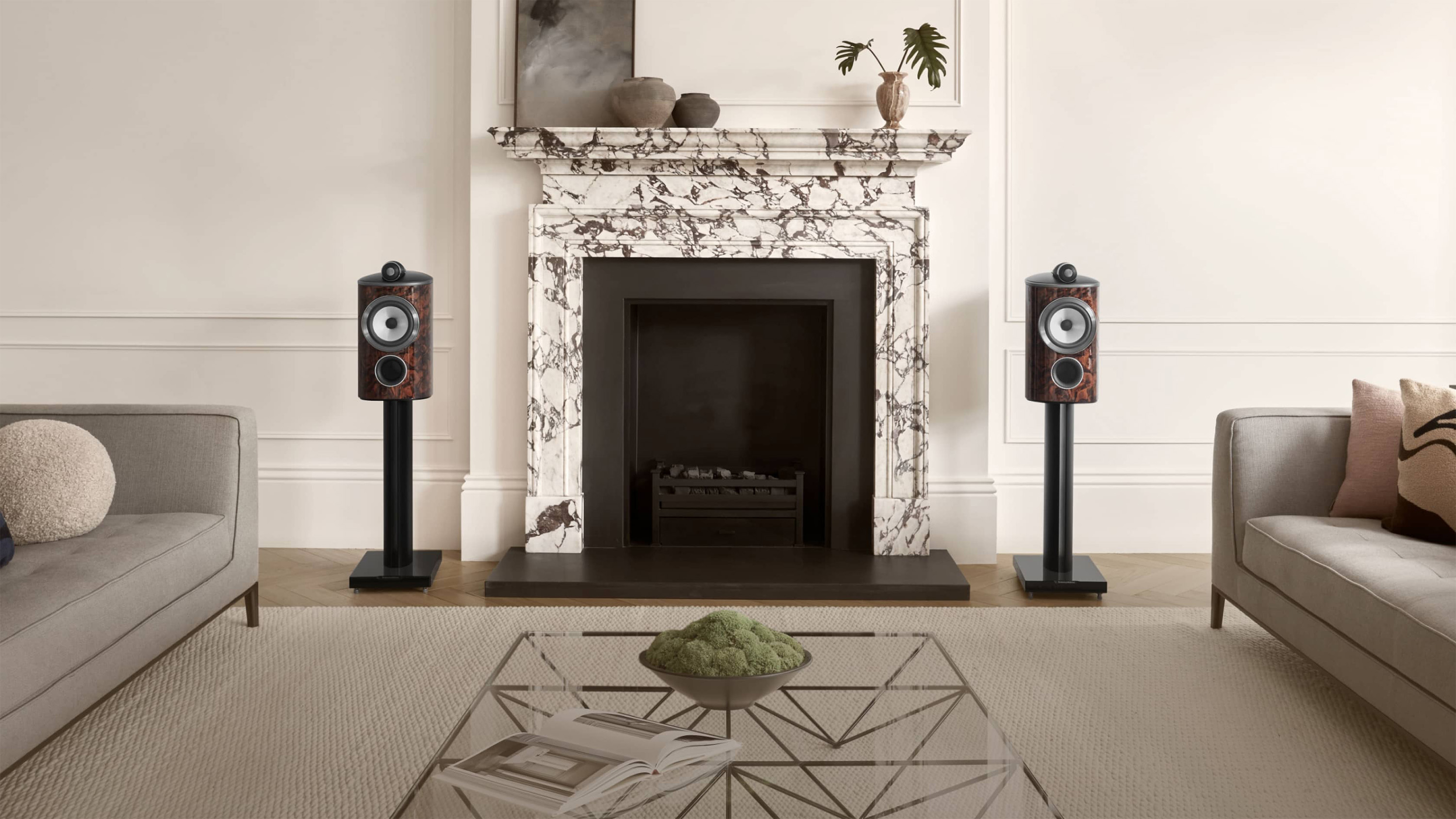 Bowers & Wilkins 805 D4 Signature v poslechovem pokoji